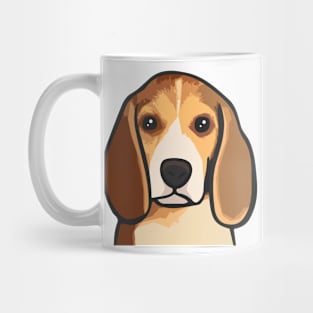 Beagle Puppy Head Mug